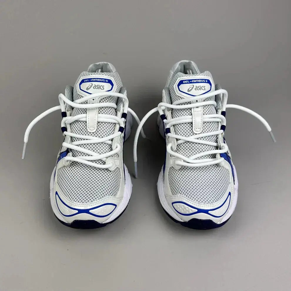 Asics Gel Nimbus Blanc Et Bleu SneakStyle