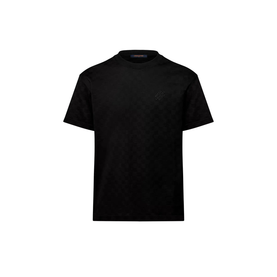 Tee-shirt à motif Damier et signature SneakStyle