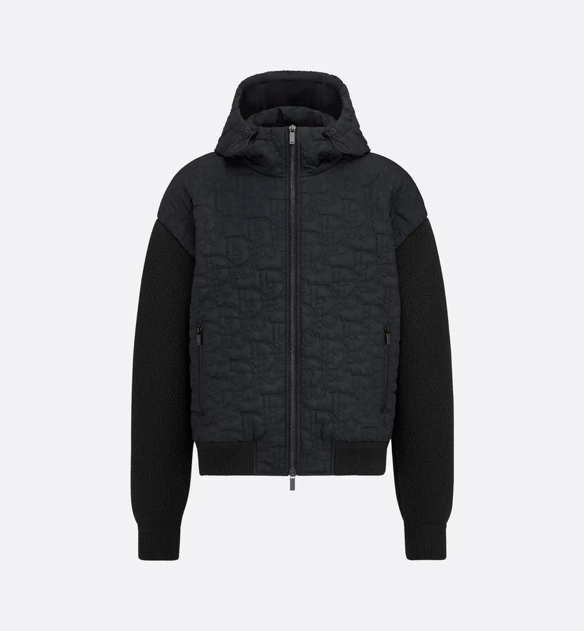 Blouson à capuche CD Oblique Dior
