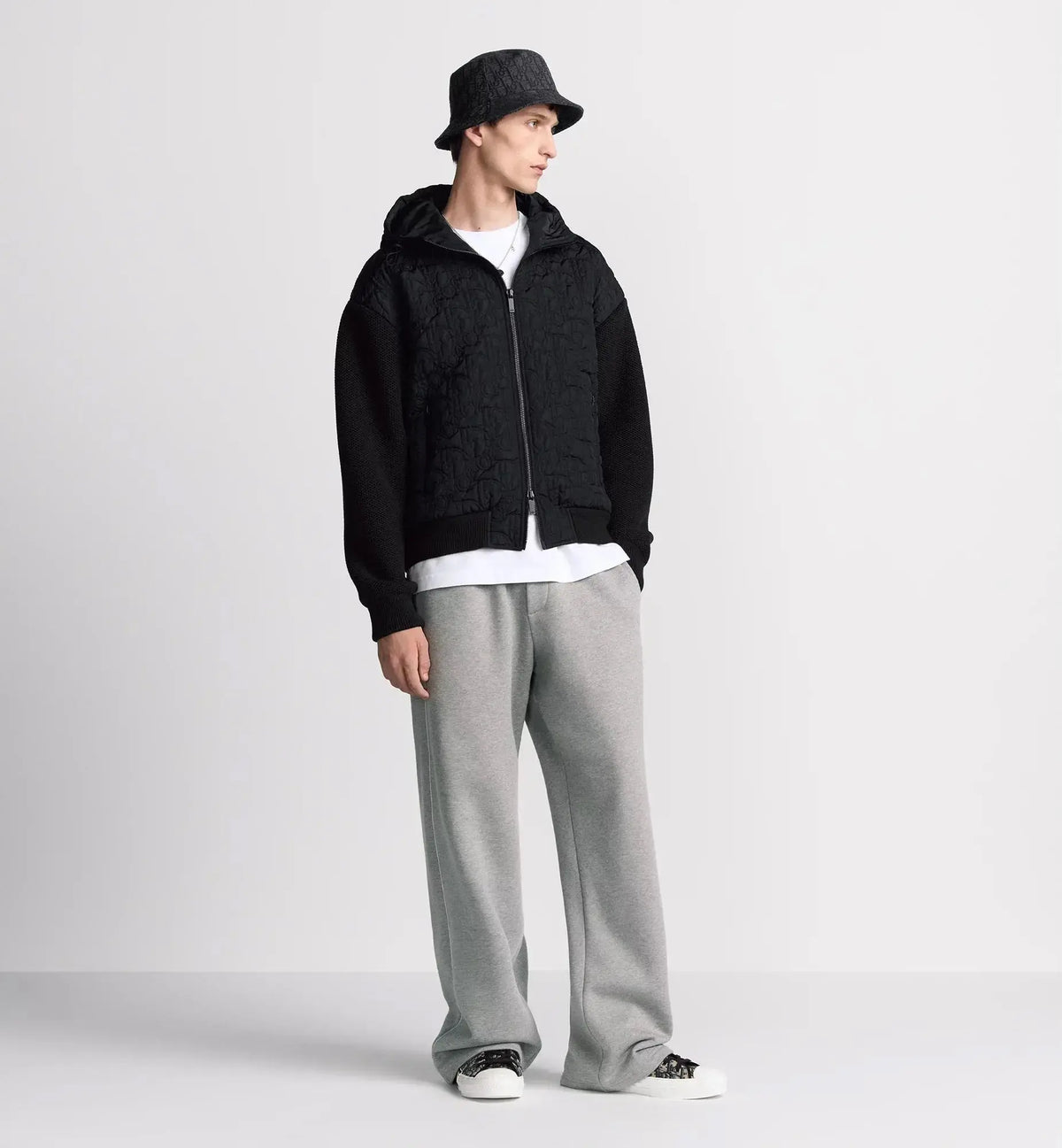 Blouson à capuche CD Oblique Dior