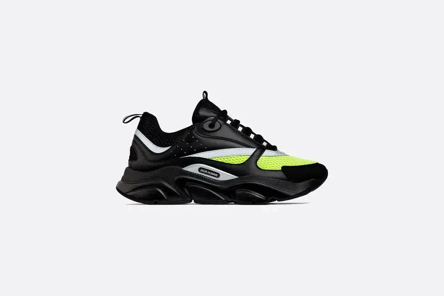 Dior B22 Noir & Jaune Fluo SneakStyle