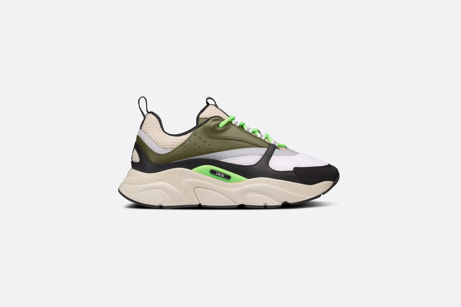 Dior B22 Vert Fluo & Kaki SneakStyle