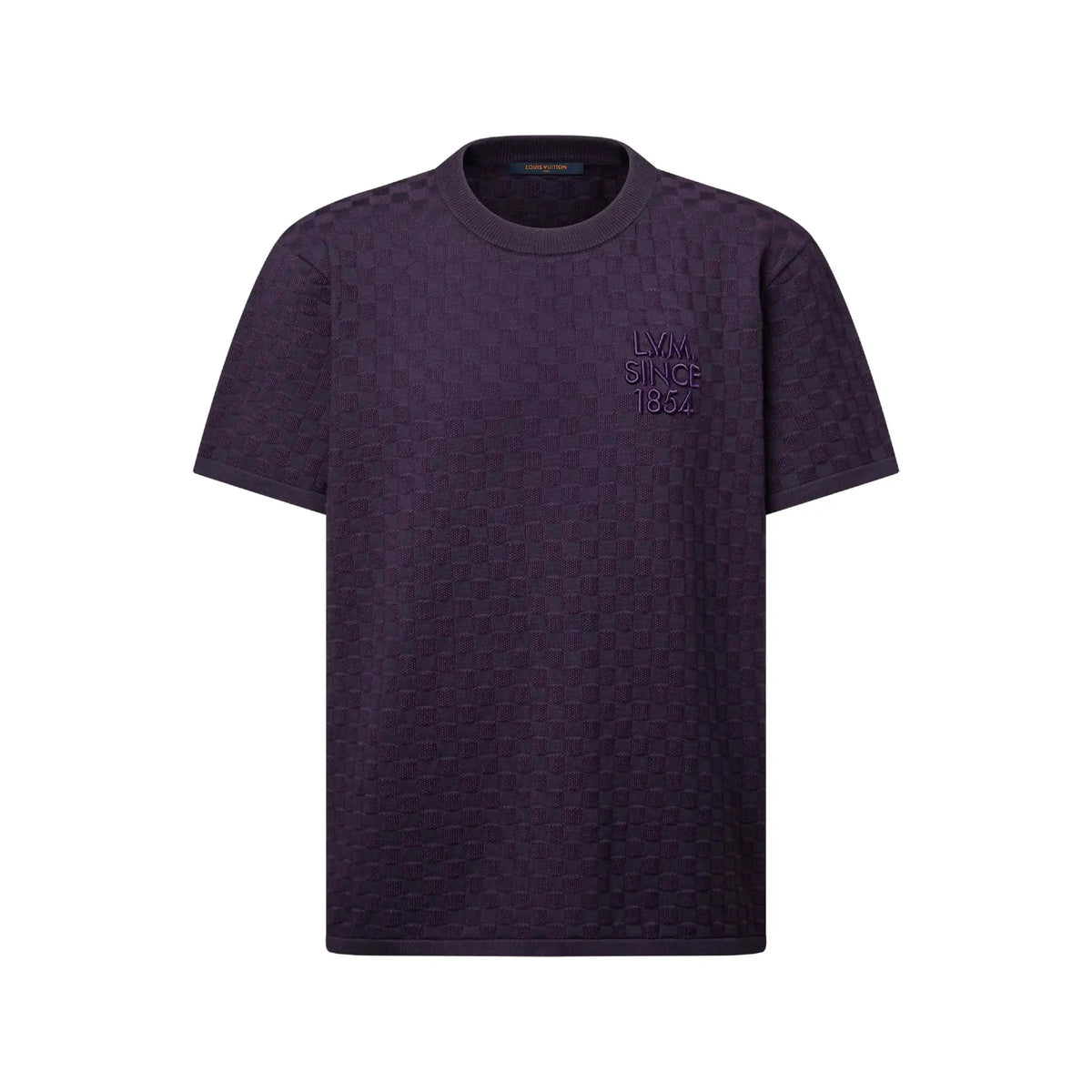 Tee-shirt en maille jacquard Damier SneakStyle
