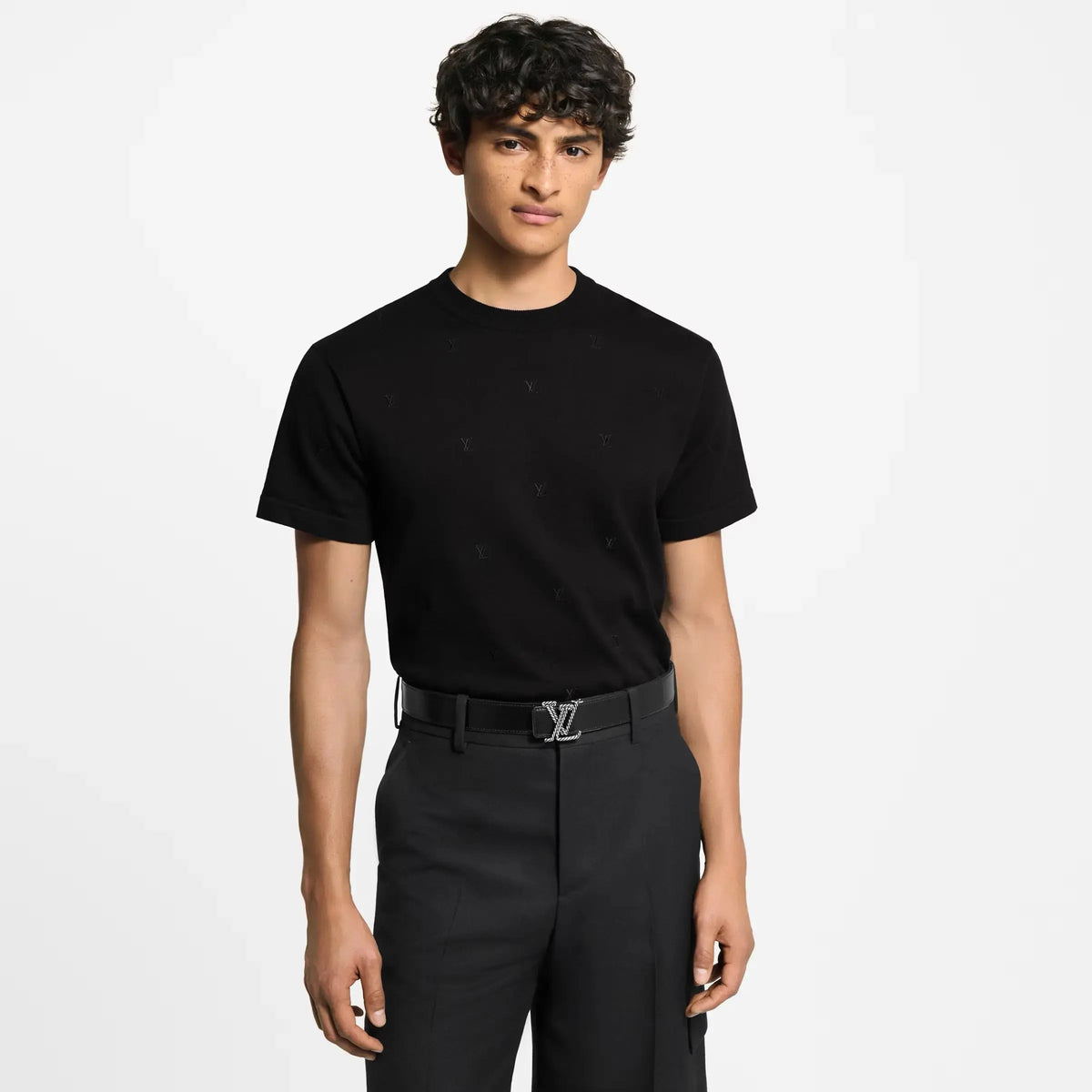 Tee-shirt manches courtes brodé LV Blason SneakStyle