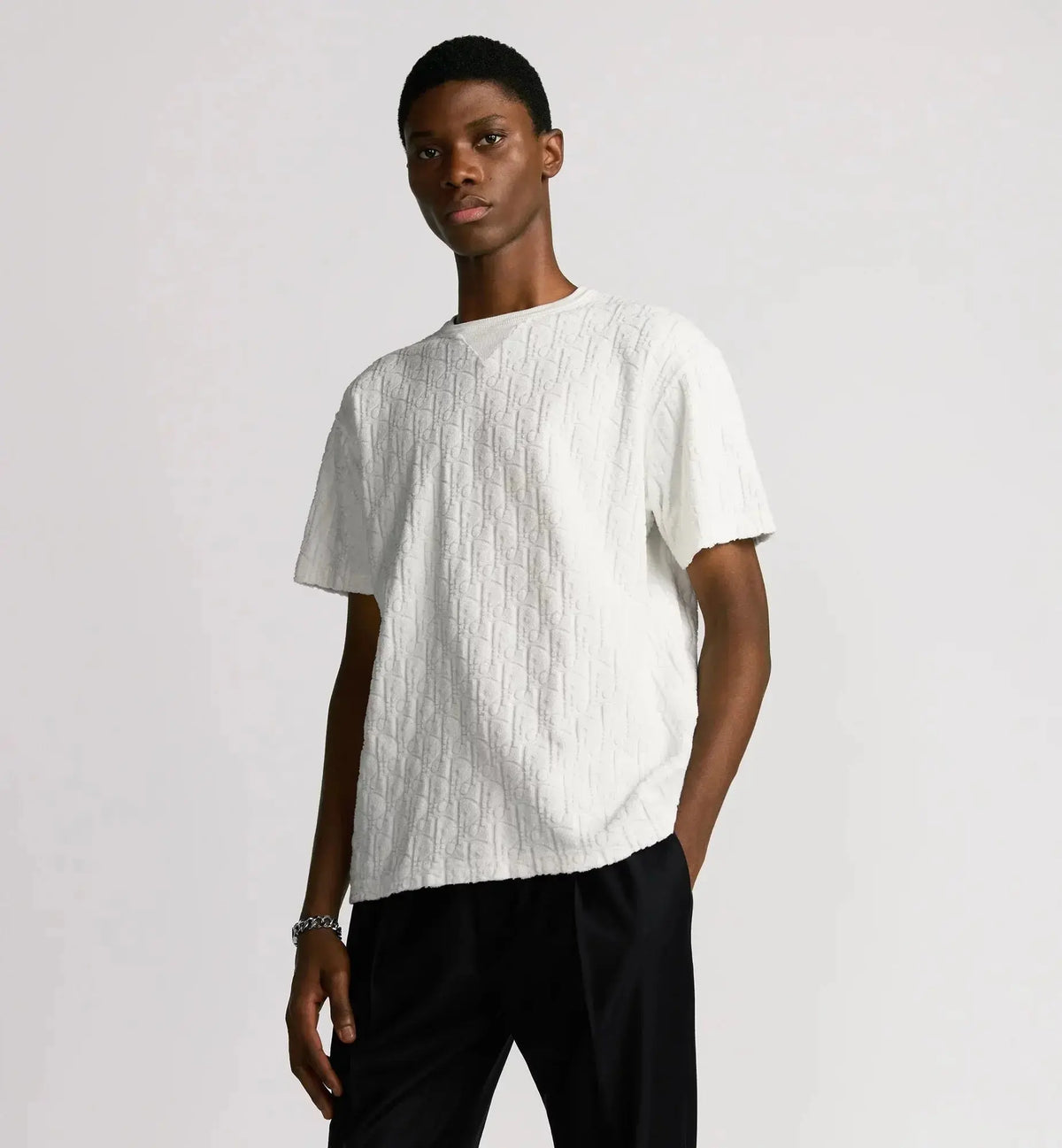 T-shirt CD Oblique, coupe relax Dior