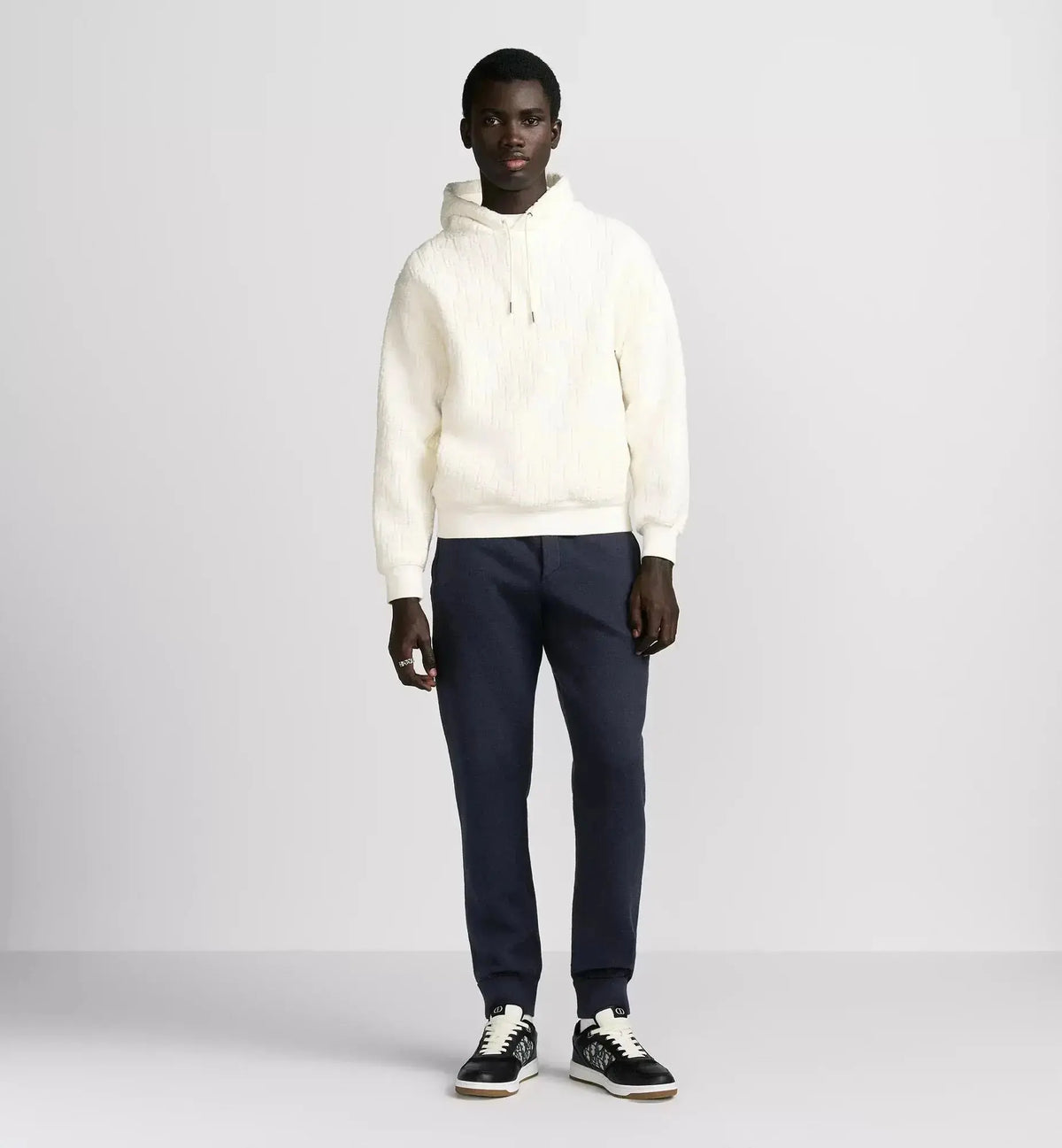 Sweatshirt à capuche CD Oblique, coupe relax SneakStyle