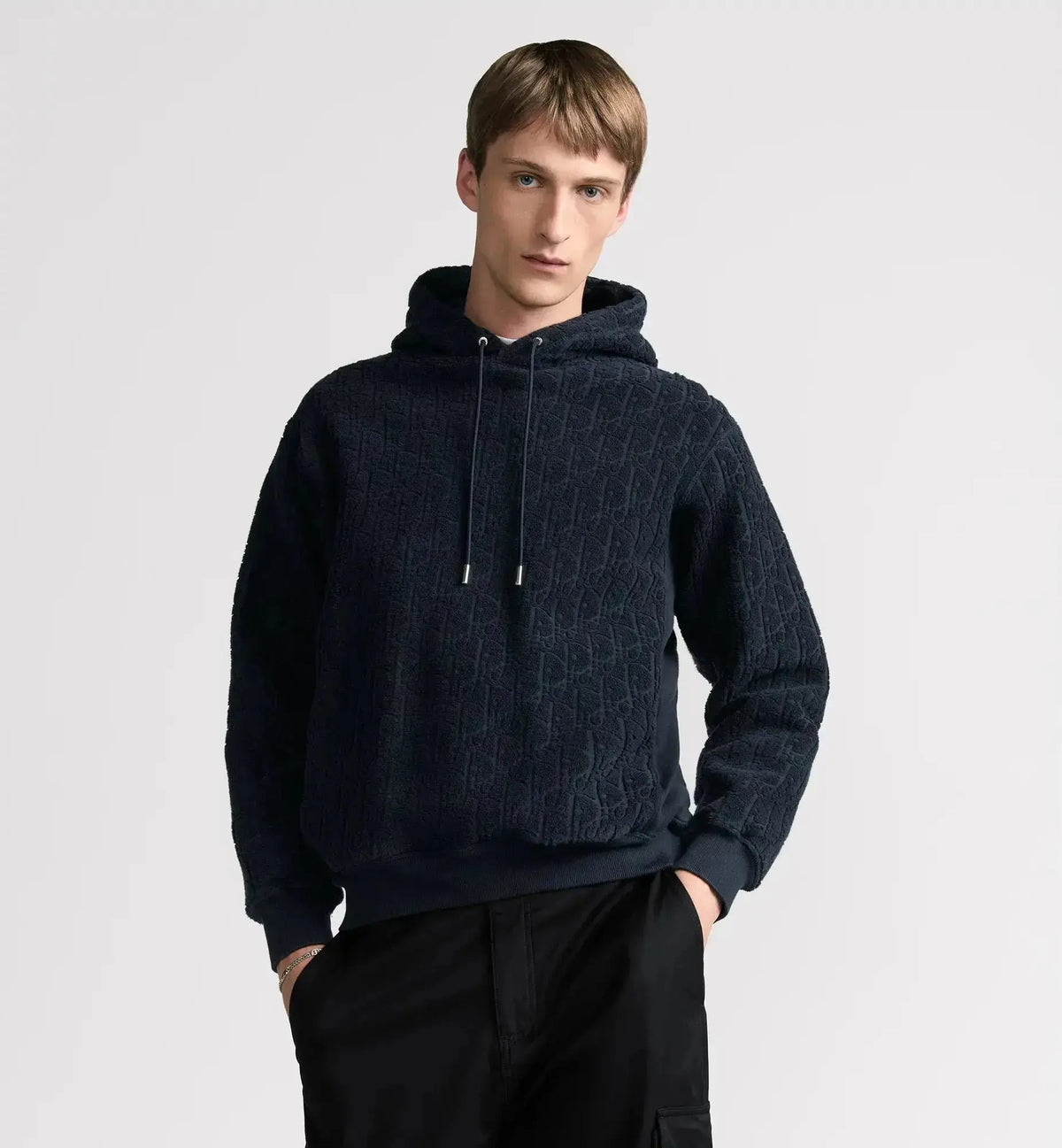 Sweatshirt à capuche CD Oblique, coupe relax SneakStyle