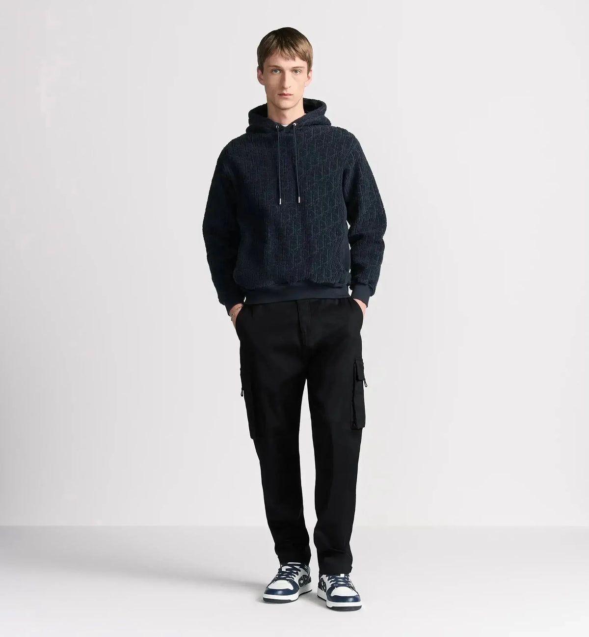 Sweatshirt à capuche CD Oblique, coupe relax SneakStyle