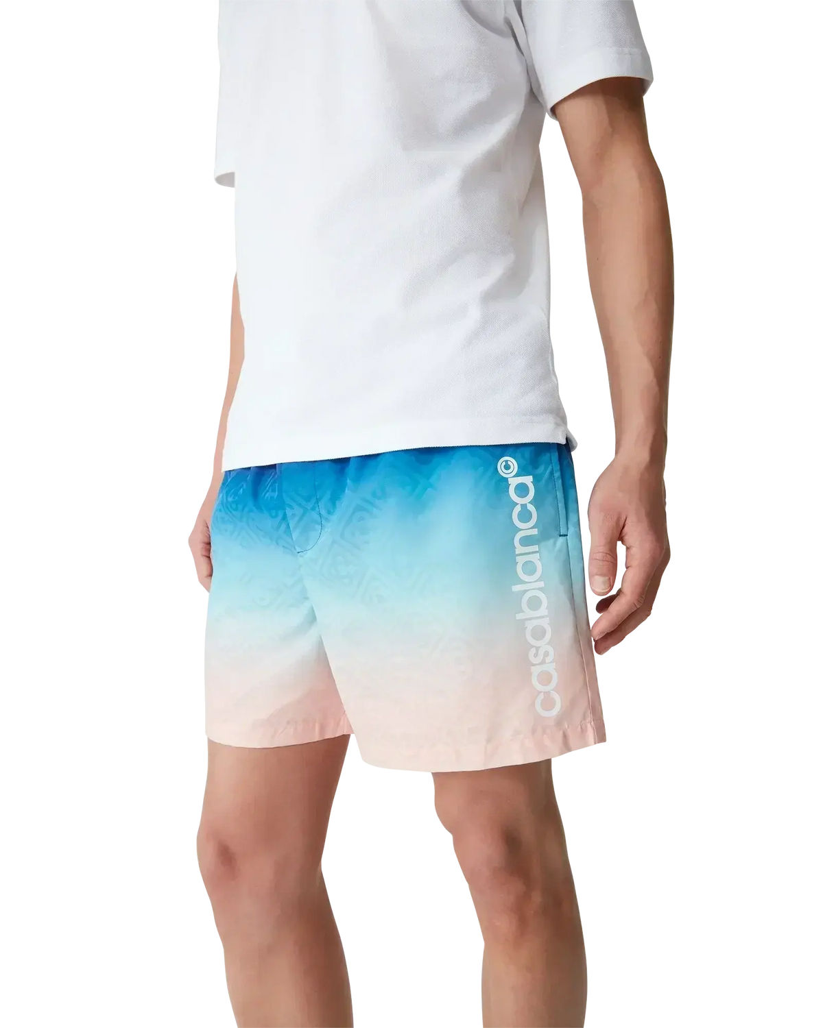 Jacquard Gradient Swim Shorts SneakStyle