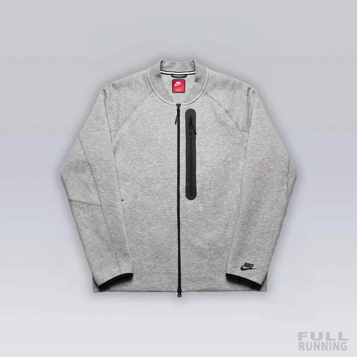 Sweat Zippé Tech Fleece "Aviateur" Gris SneakStyle