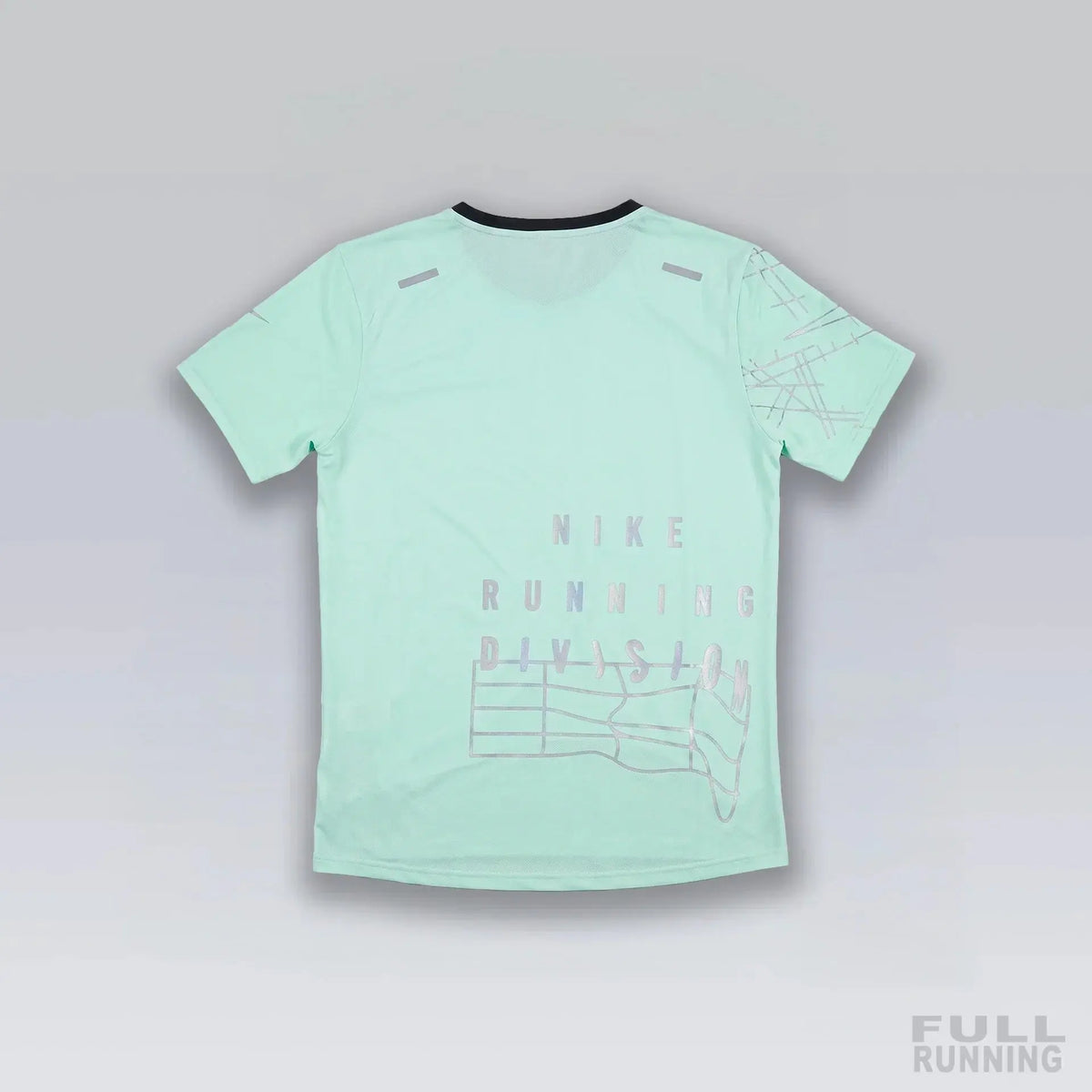 T-shirt de Running Division Vert SneakStyle