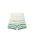 Wavy Gradient Crochet Shorts - Casablanca (2)