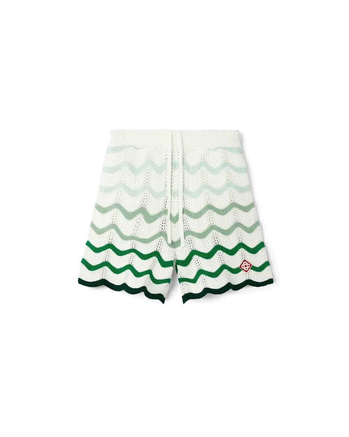 Wavy Gradient Crochet Shorts - Casablanca (2) SneakStyle