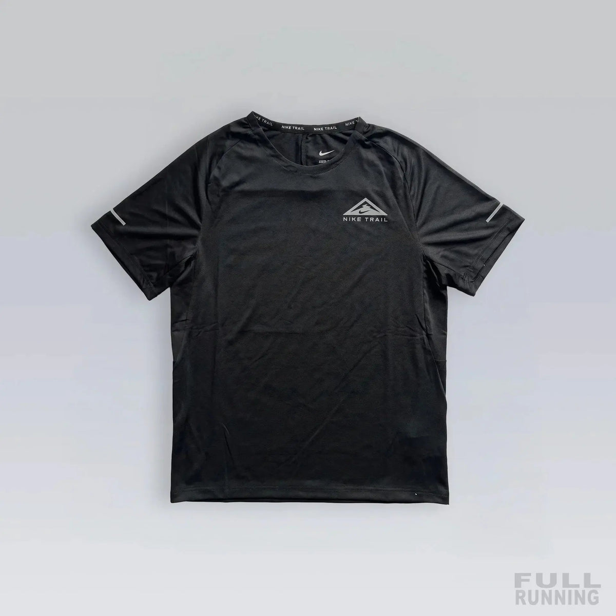 T-shirt Trail Réfléchissant Noir SneakStyle