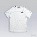 T-shirt Trail Réfléchissant Blanc