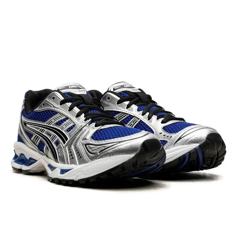 Asics Gel Kayano 14 Bleu Foncé Et Argent SneakStyle