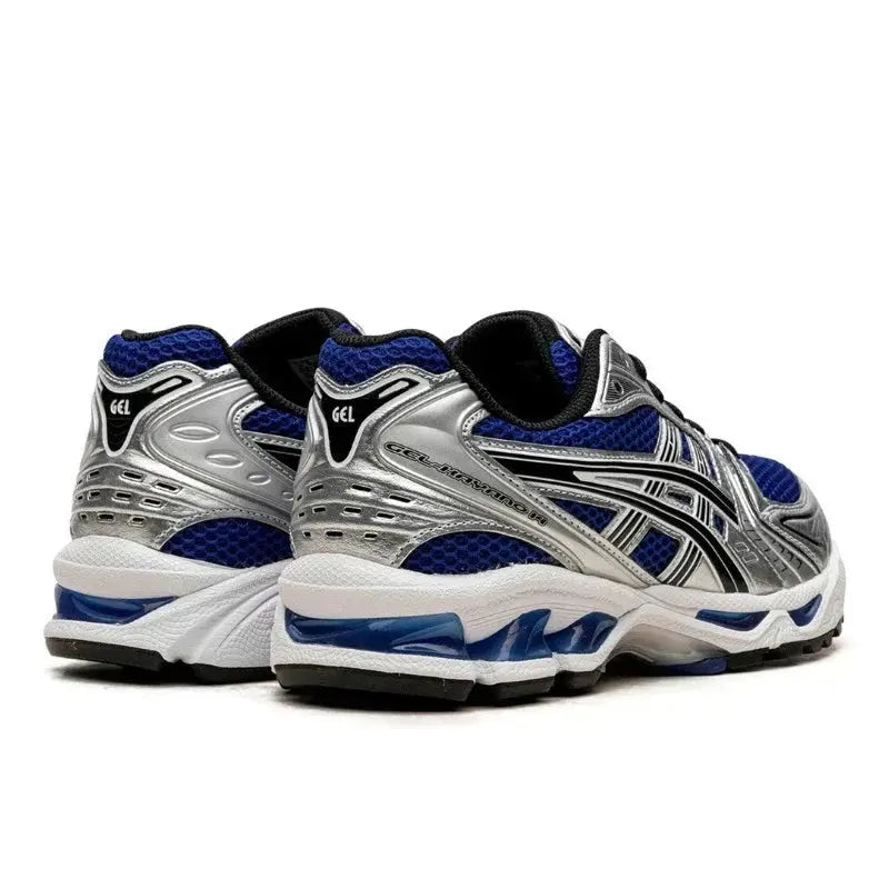 Asics Gel Kayano 14 Bleu Foncé Et Argent SneakStyle