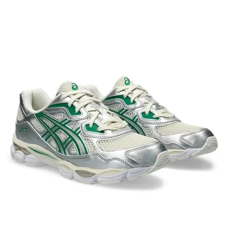 Asics Gel NYC Verte Et Beige SneakStyle