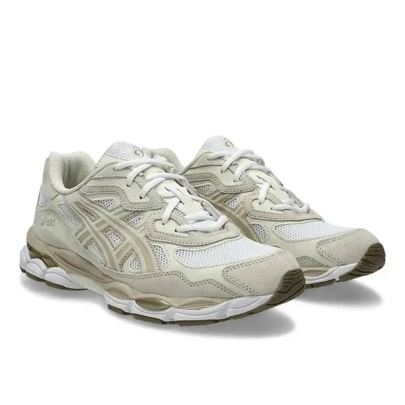 Asics Gel NYC Blanc Plume Et Gris SneakStyle