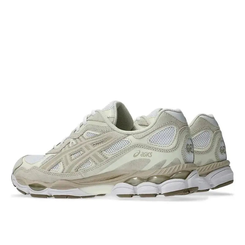Asics Gel NYC Blanc Plume Et Gris SneakStyle