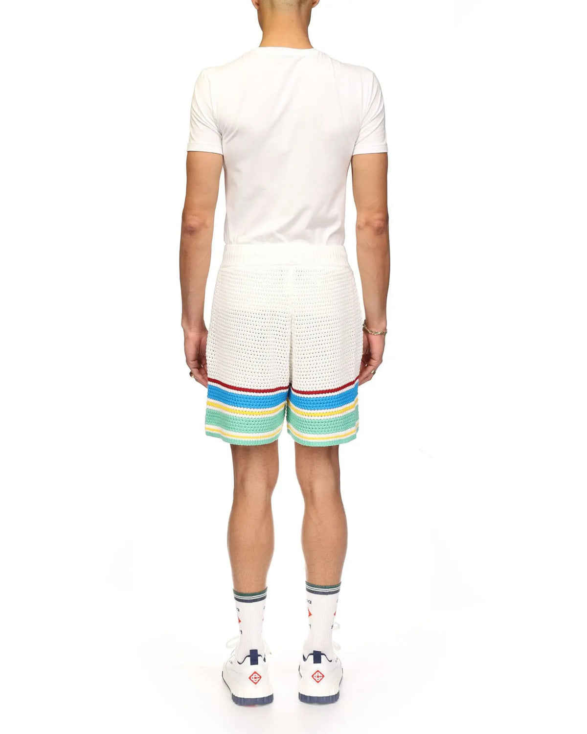 Crochet Tennis Shorts - Casablanca (2) SneakStyle