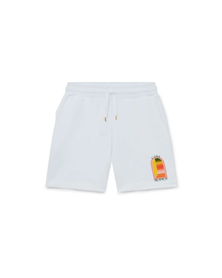 Gradient L'Arche Sweatshorts - Casablanca SneakStyle