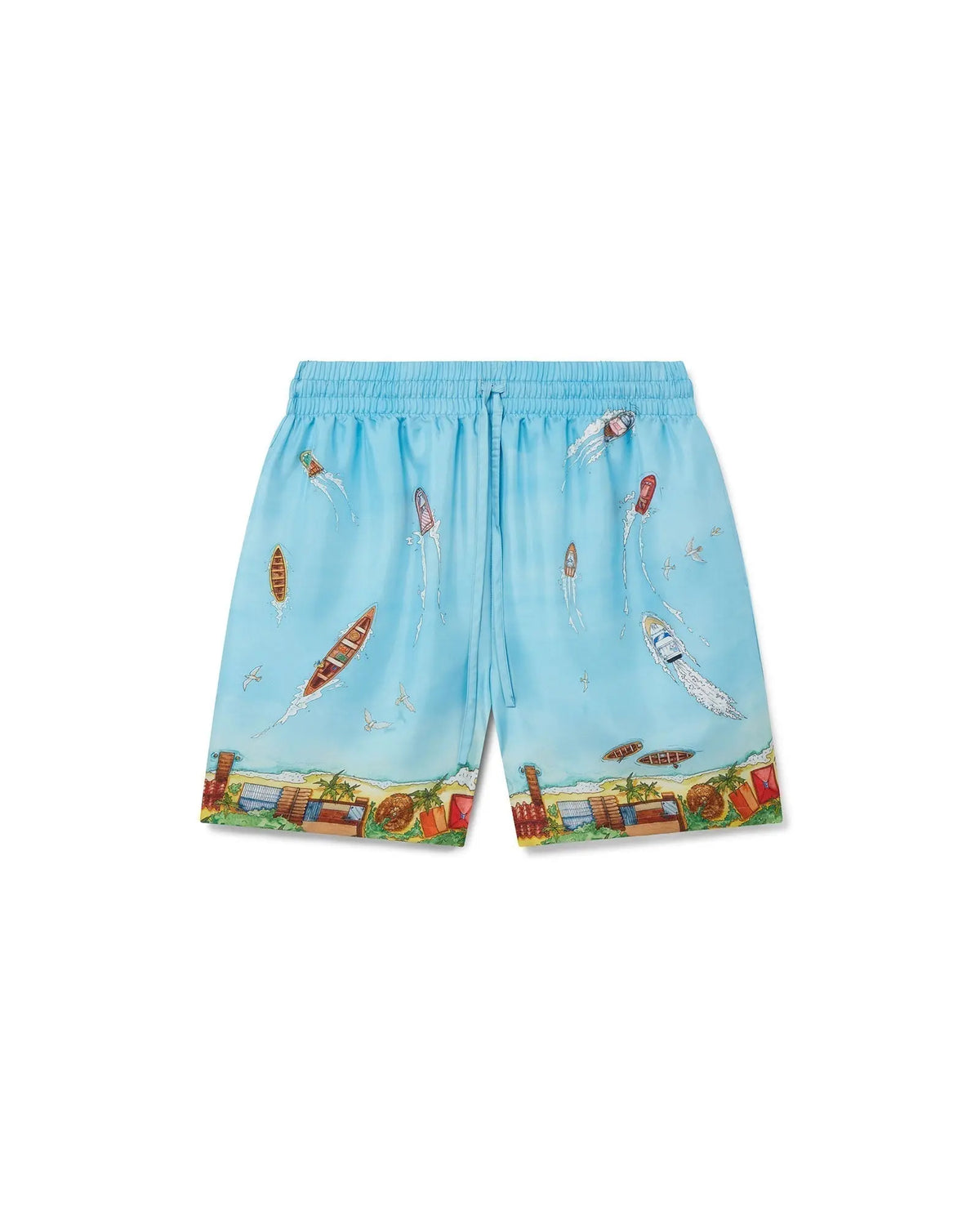 Maison Sur Piloti Silk Shorts SneakStyle