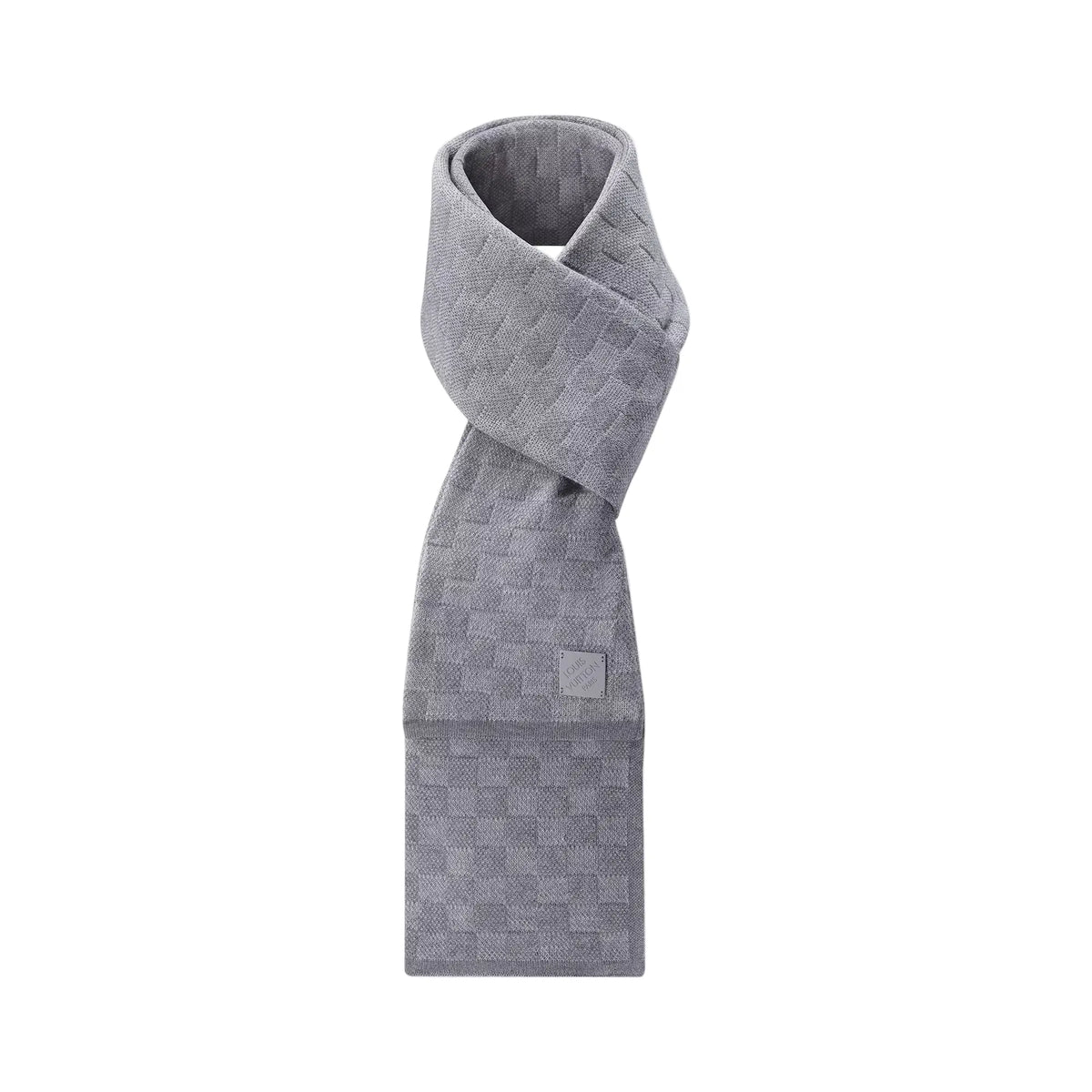 Bonnet et Écharpe Neo Petit Damier Gris SneakStyle