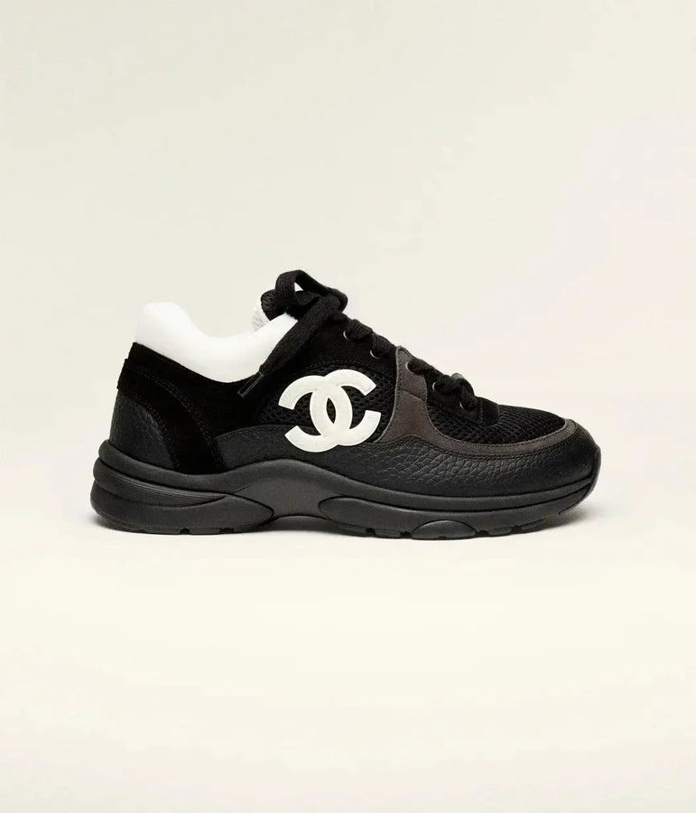 Chanel Low Daim Noir Et Maron SneakStyle