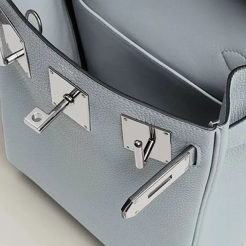 Hac a Dos PM backpack Bleu Glacier Hermes Le Maroquinier De Paris