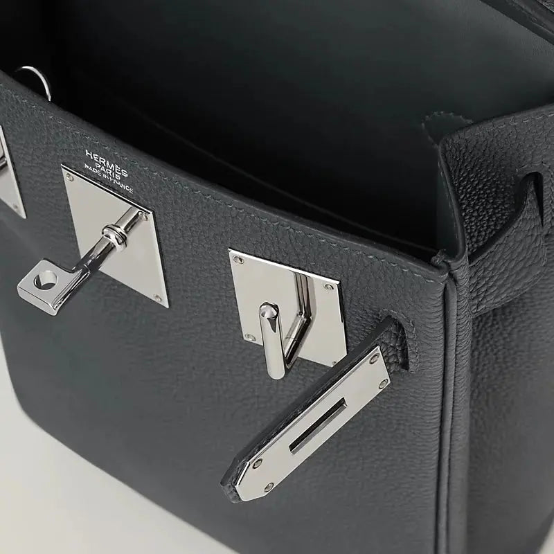 Hac a Dos PM backpack Gris Misty Hermes Le Maroquinier De Paris