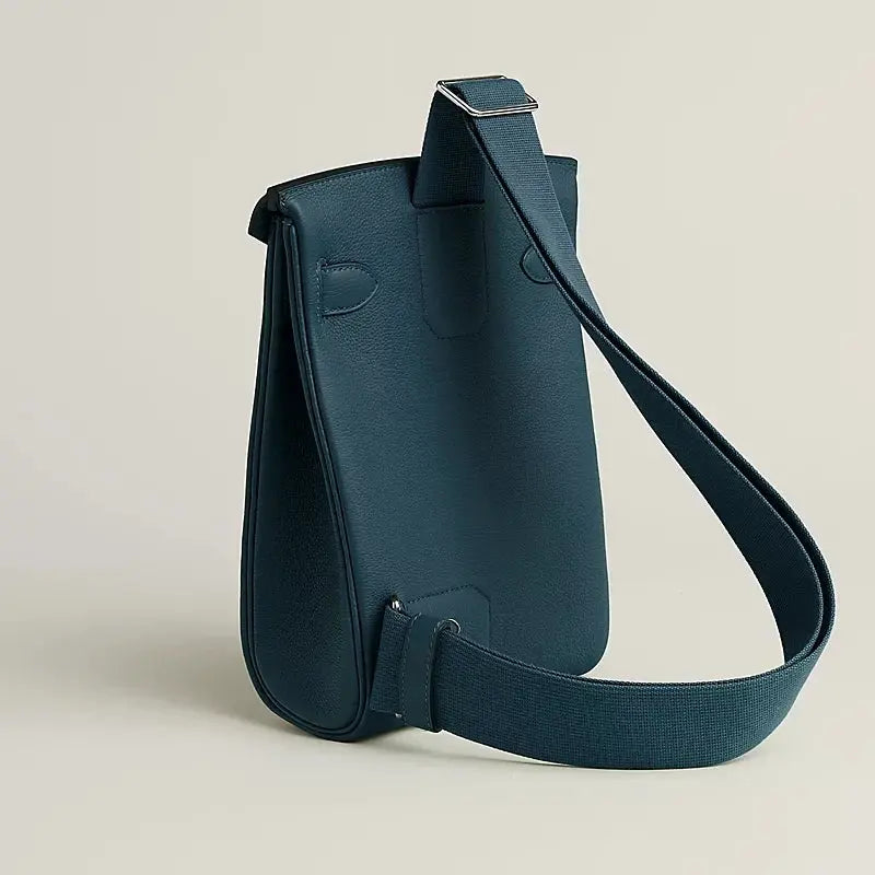Hac a Dos PM backpack Bleu Tempête Hermes Le Maroquinier De Paris