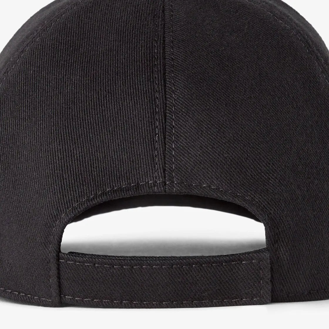 Casquette de baseball en coton noir SneakStyle