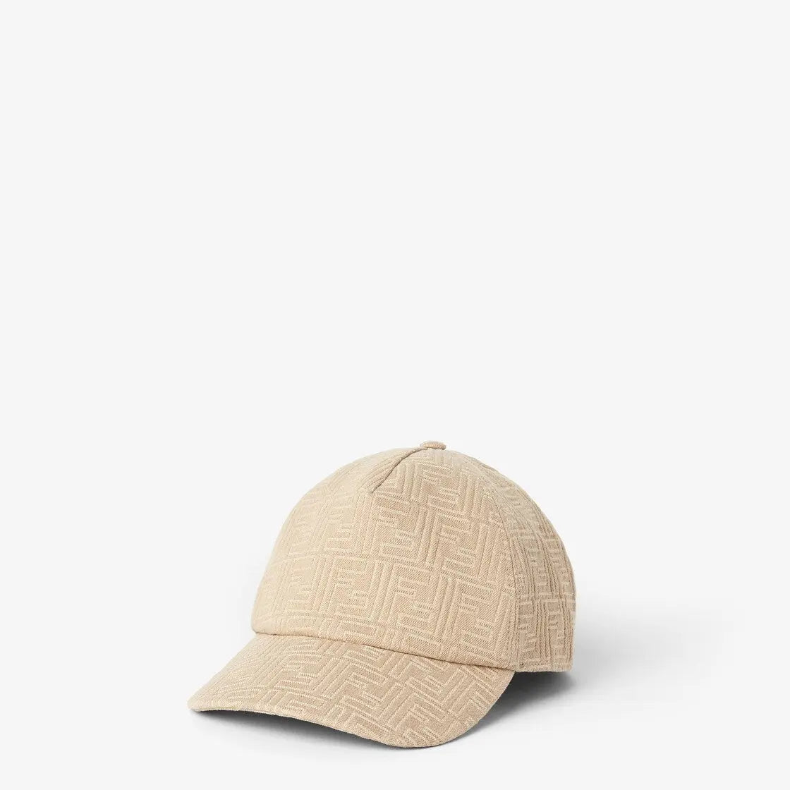 Casquette de baseball en coton FF beige SneakStyle