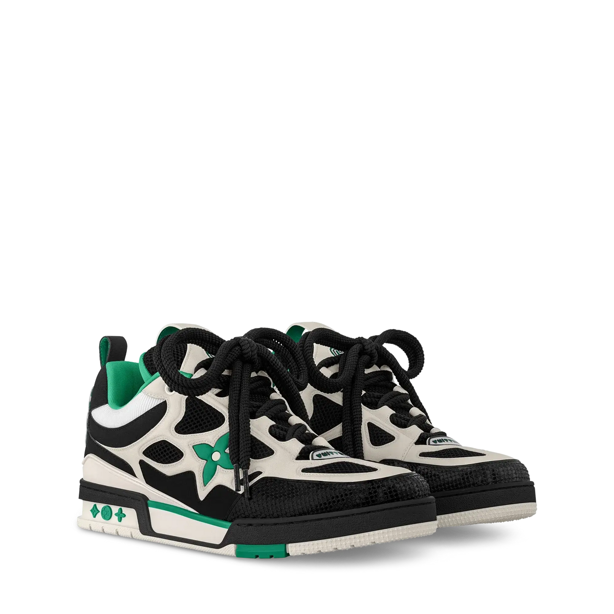 LV Skate Vert Et Noir SneakStyle