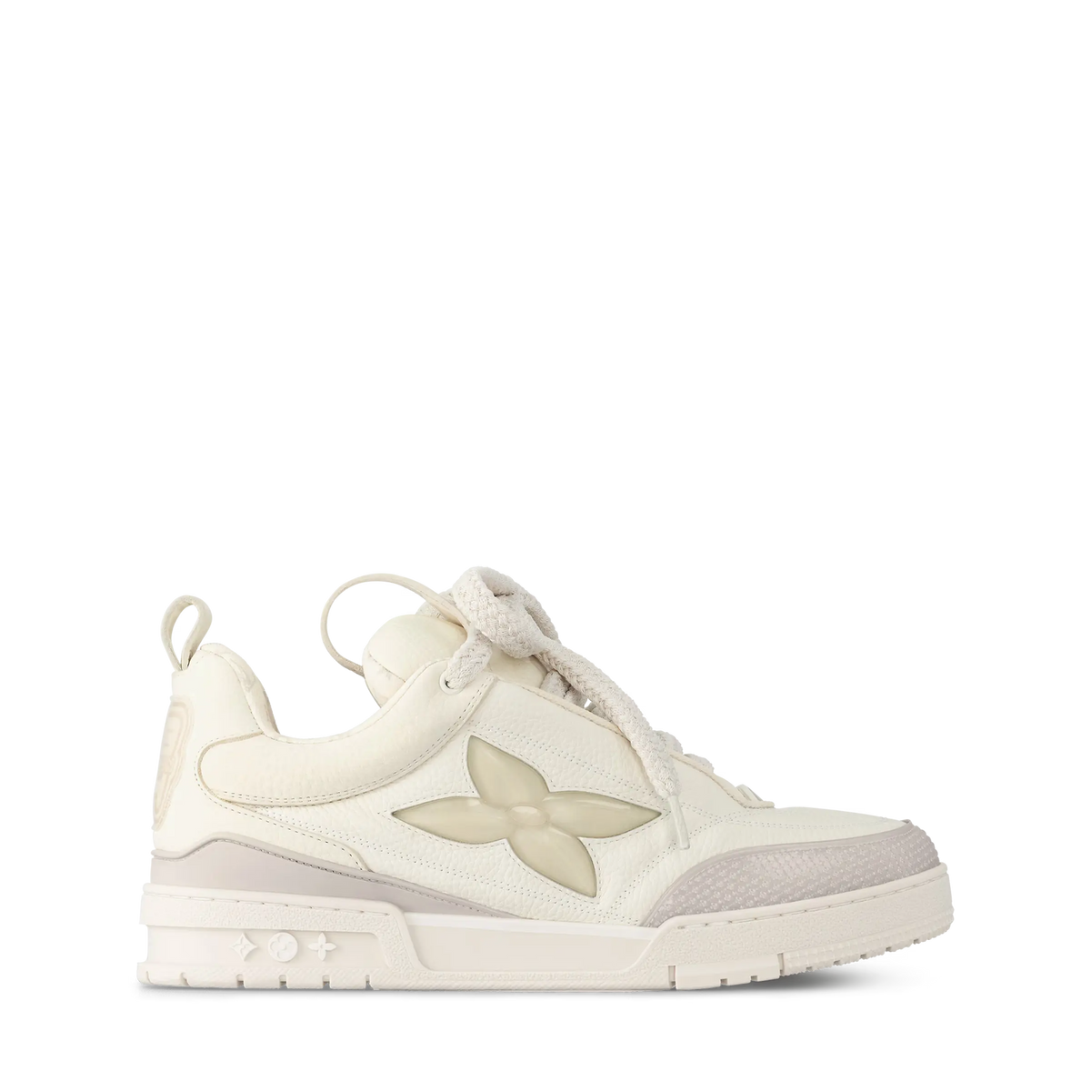LV Skate Logo incrusté Beige SneakStyle