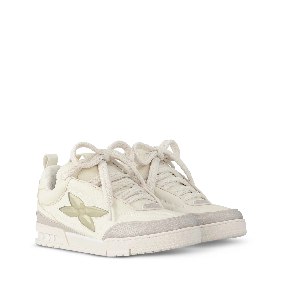 LV Skate Logo incrusté Beige SneakStyle