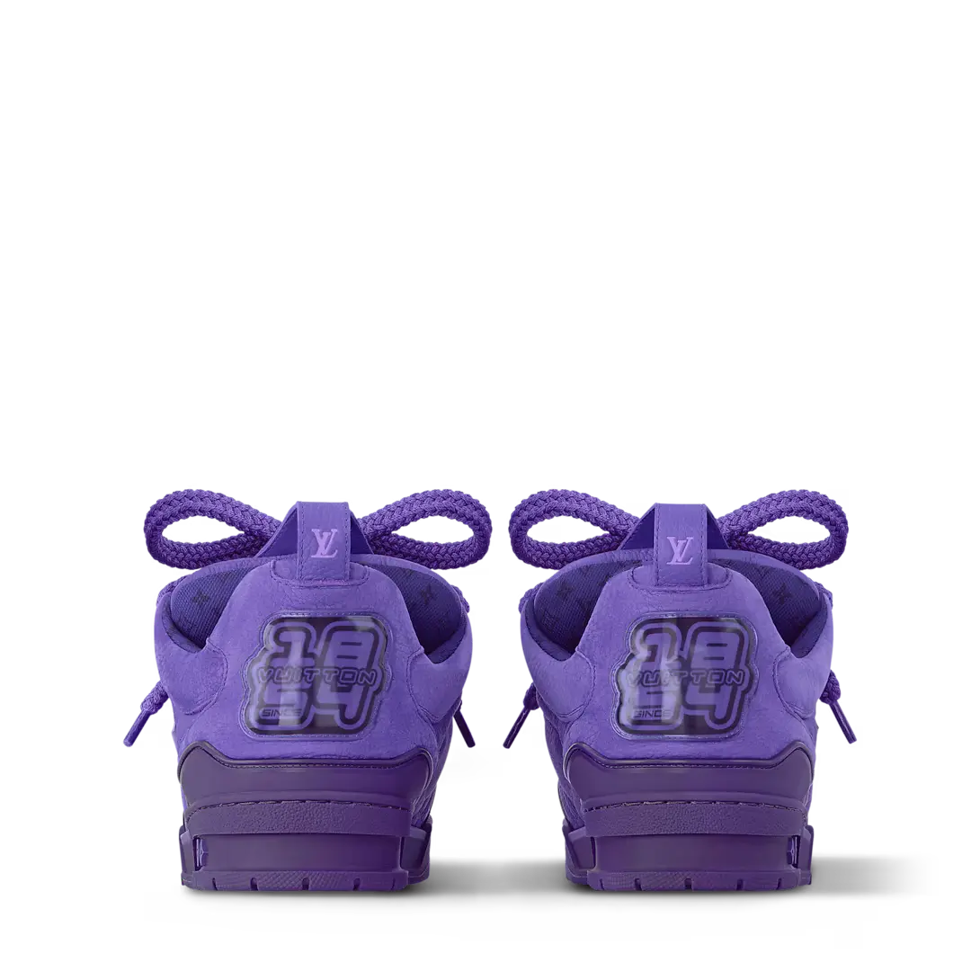 LV Skate Logo incrusté Violet SneakStyle