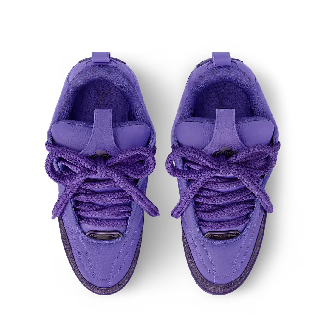LV Skate Logo incrusté Violet SneakStyle
