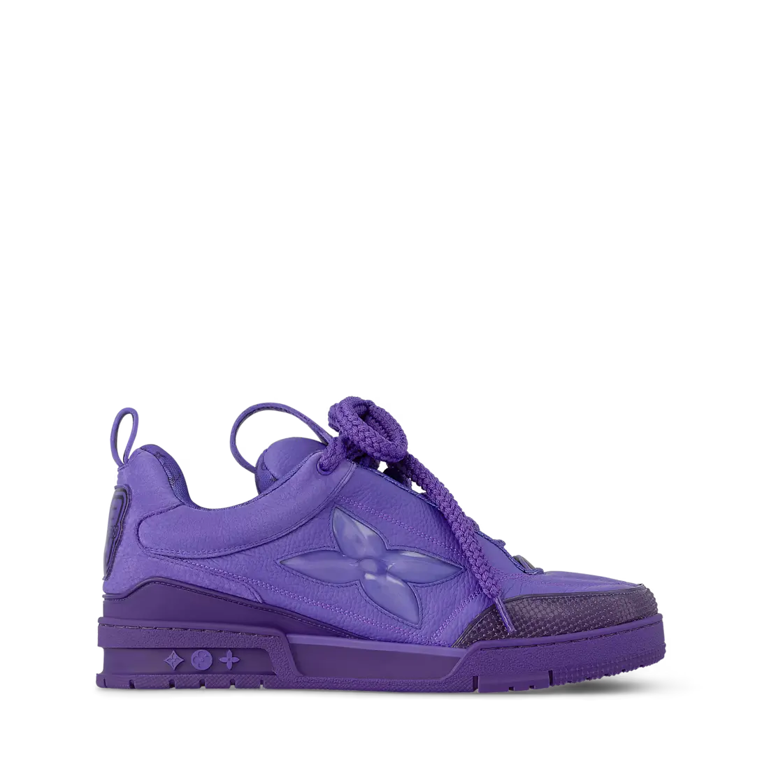 LV Skate Logo incrusté Violet SneakStyle