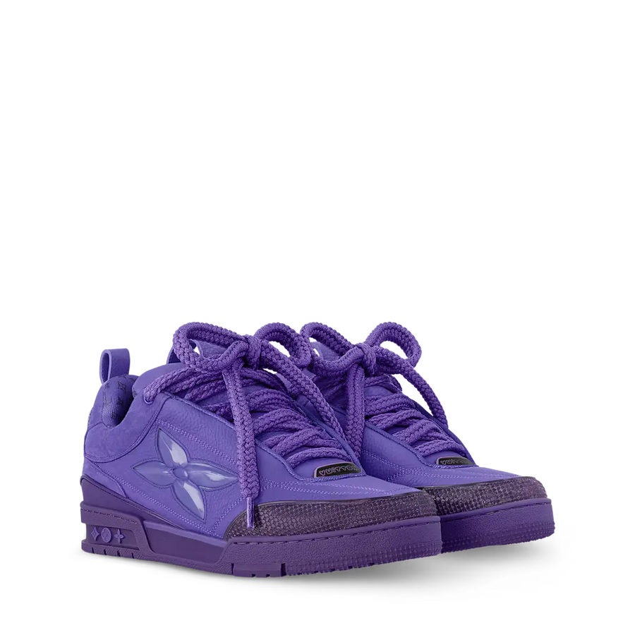 LV Skate Logo incrusté Violet SneakStyle