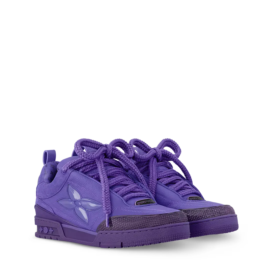 LV Skate Logo incrusté Violet SneakStyle