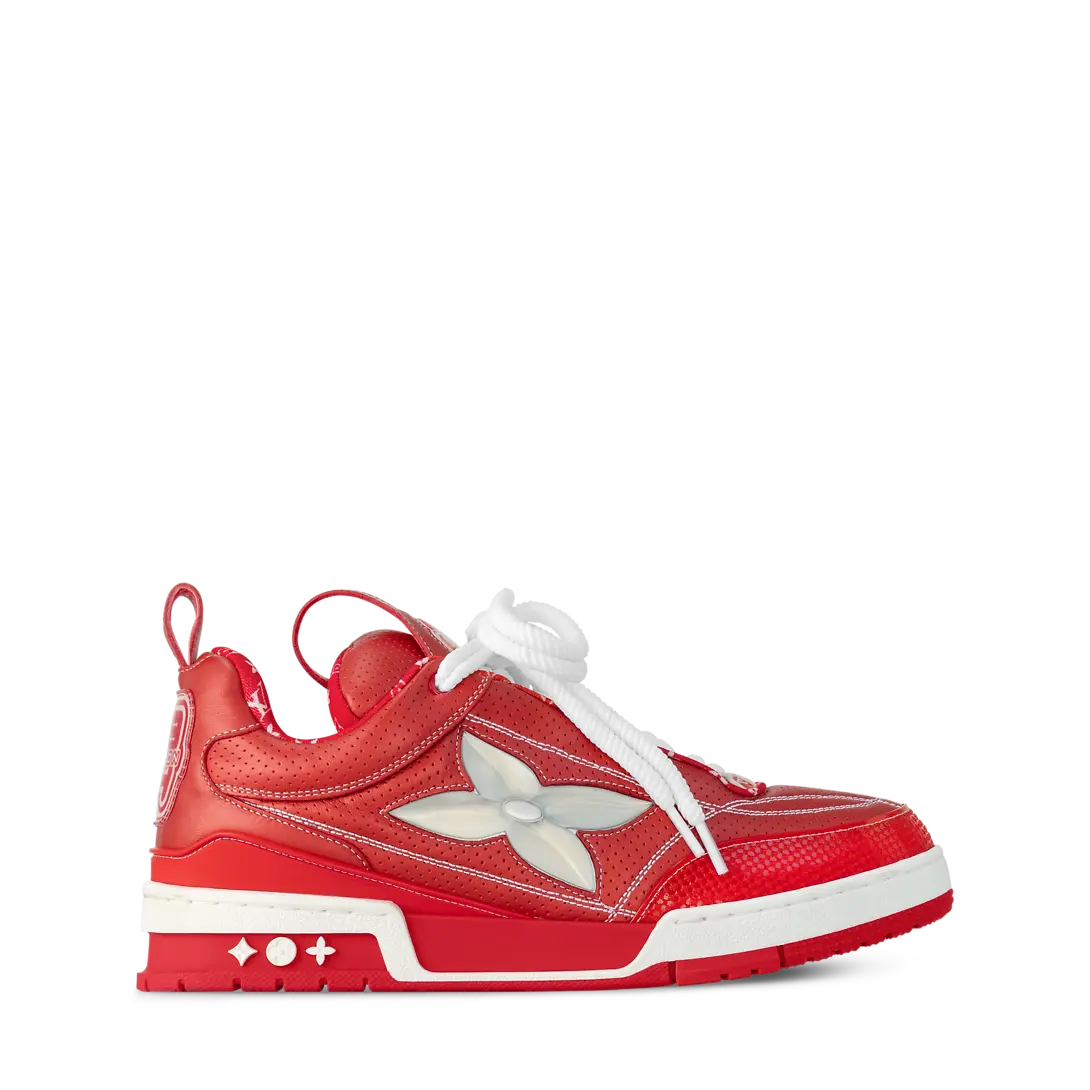 LV Skate Logo incrusté Rouge SneakStyle