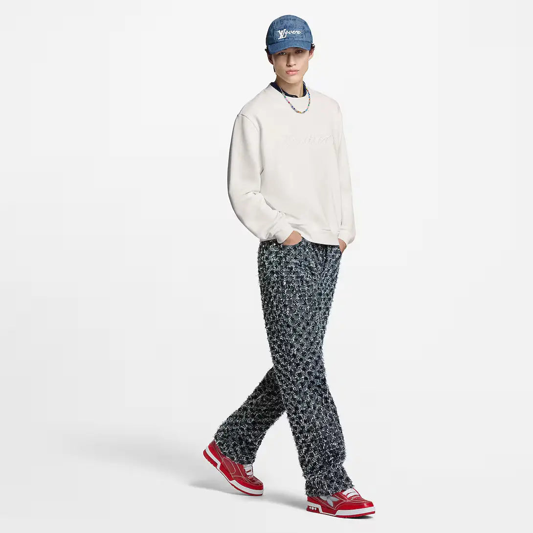LV Skate Logo incrusté Rouge SneakStyle
