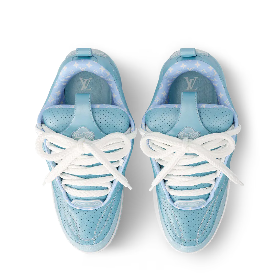 LV Skate Logo incrusté Bleu SneakStyle