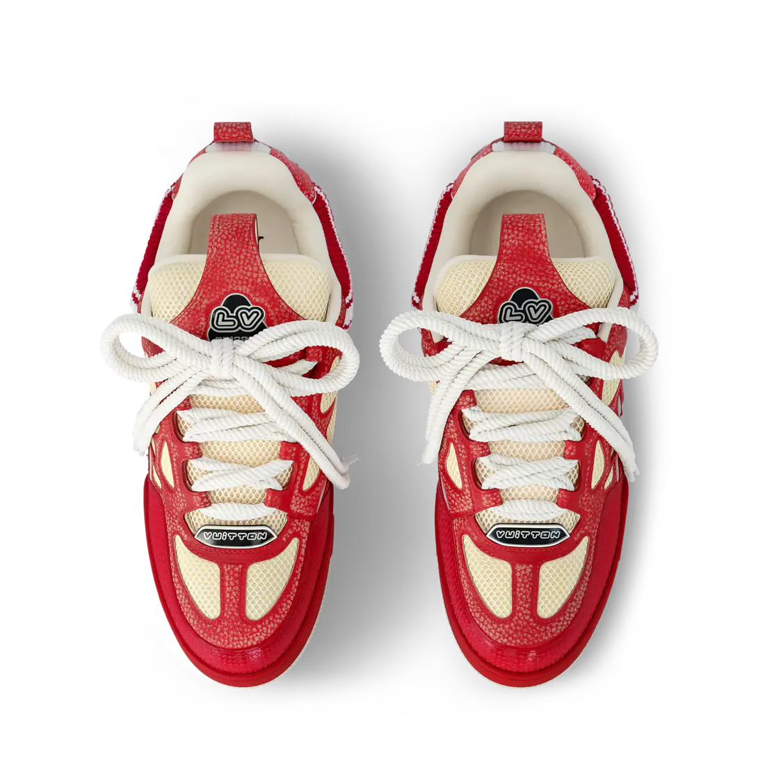 LV Skate Vintage Rouge SneakStyle