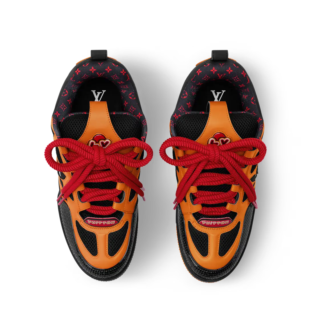 LV Skate Noir Et Orange SneakStyle