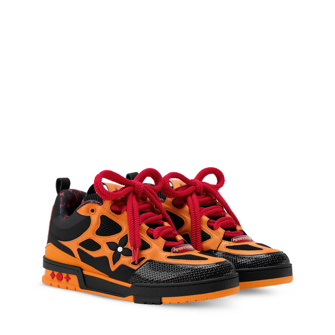 LV Skate Noir Et Orange SneakStyle
