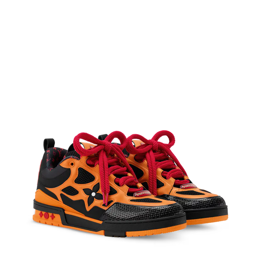 LV Skate Noir Et Orange SneakStyle