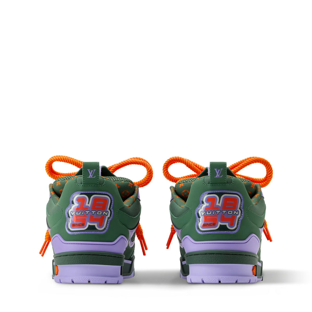 LV Skate Violet Et Vert SneakStyle